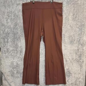 Old Navy Womens Size 3X Red/Terra Cotta High-Waisted PowerSoft Leggings NWT